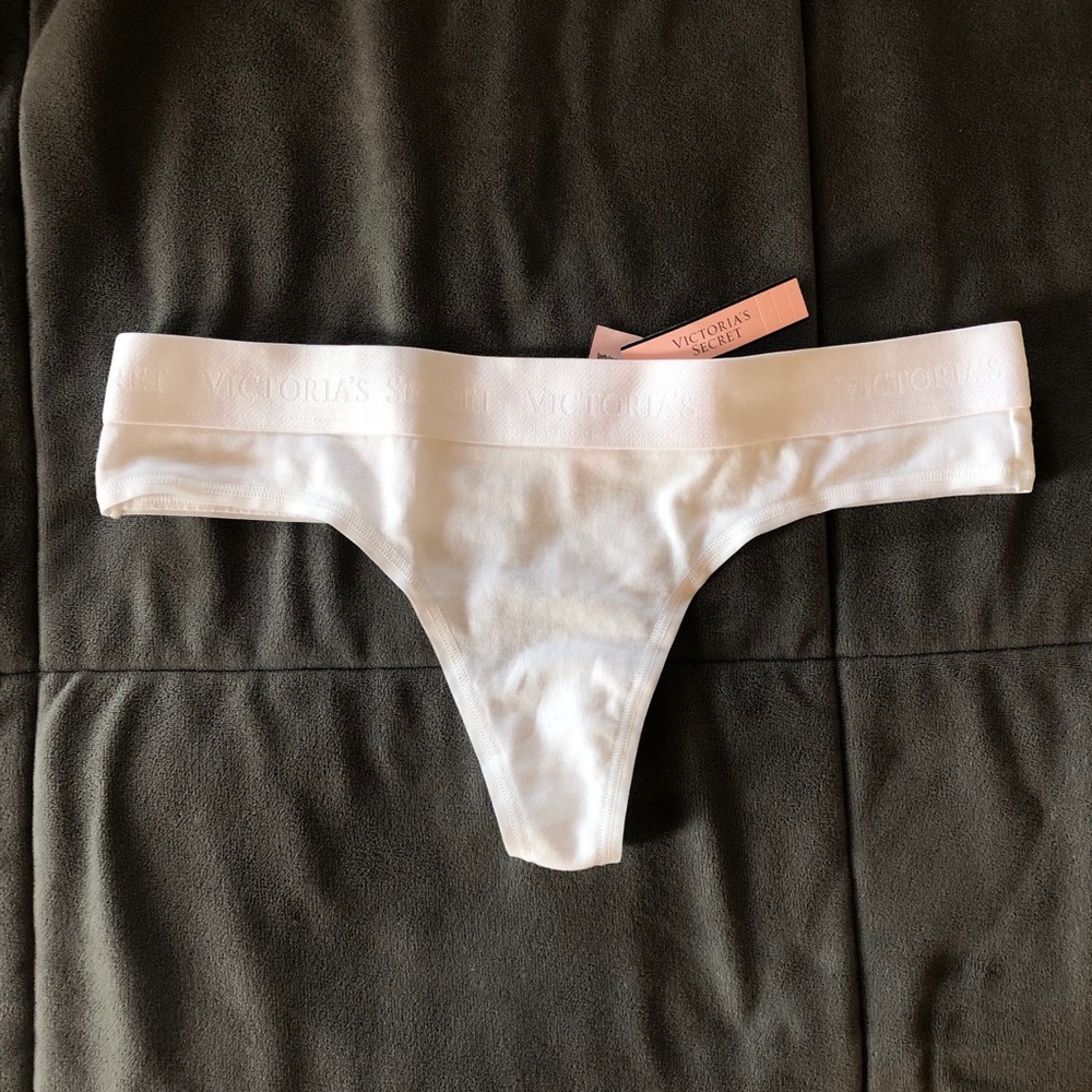 Victoria’s Secret white thong